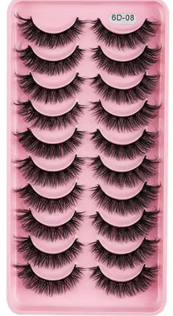 LuxeGlow Beauty Premium Eyelash Collection