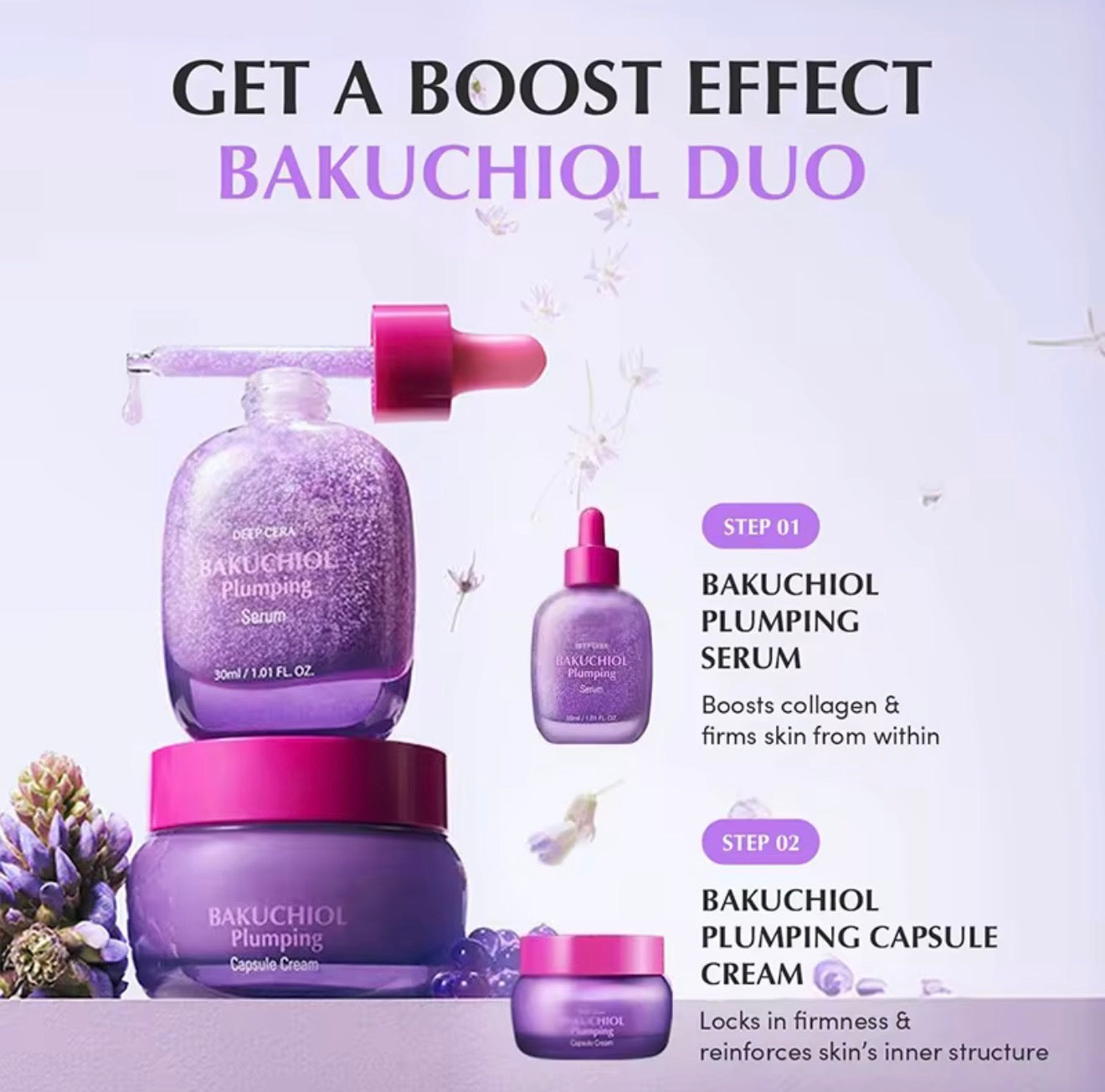 Bakuchiol Plumping Serum 💜