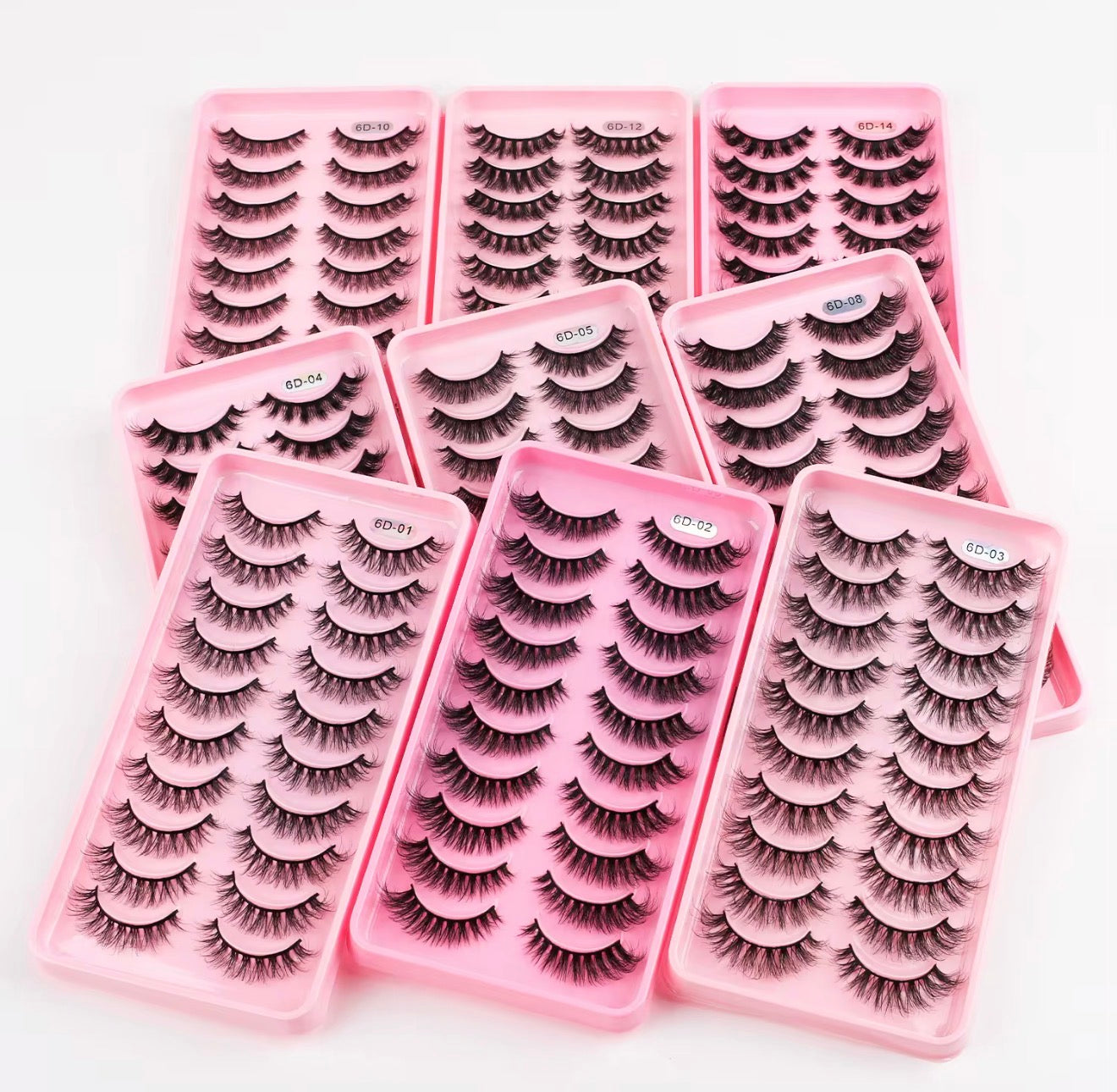 LuxeGlow Beauty Premium Eyelash Collection