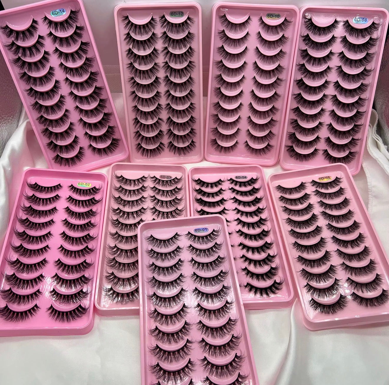LuxeGlow Beauty Premium Eyelash Collection