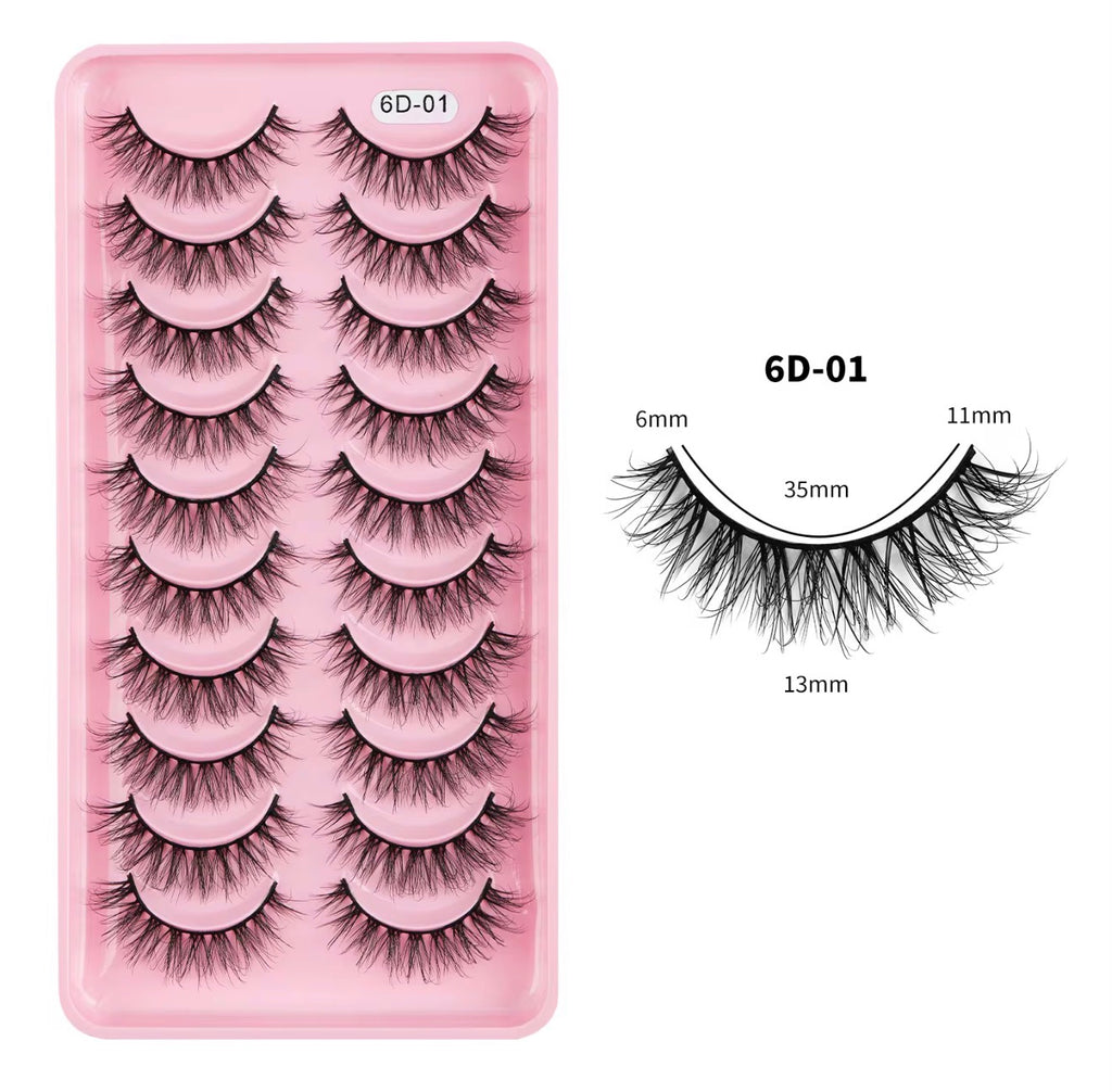 LuxeGlow Beauty Premium Eyelash Collection