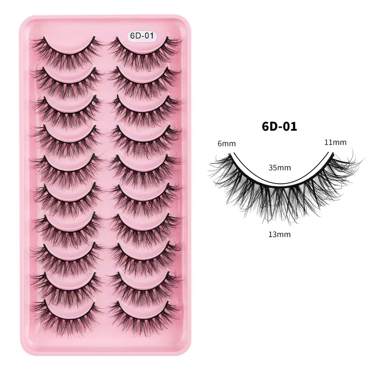 LuxeGlow Beauty Premium Eyelash Collection