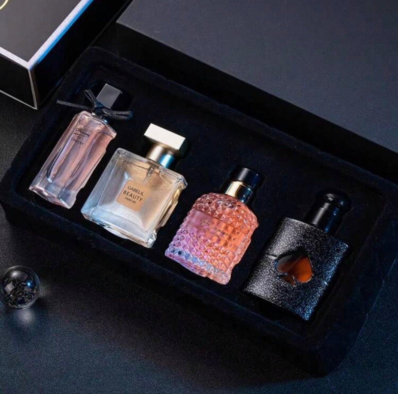 ✨ LuxeGlow Mini Luxury Perfume Collection