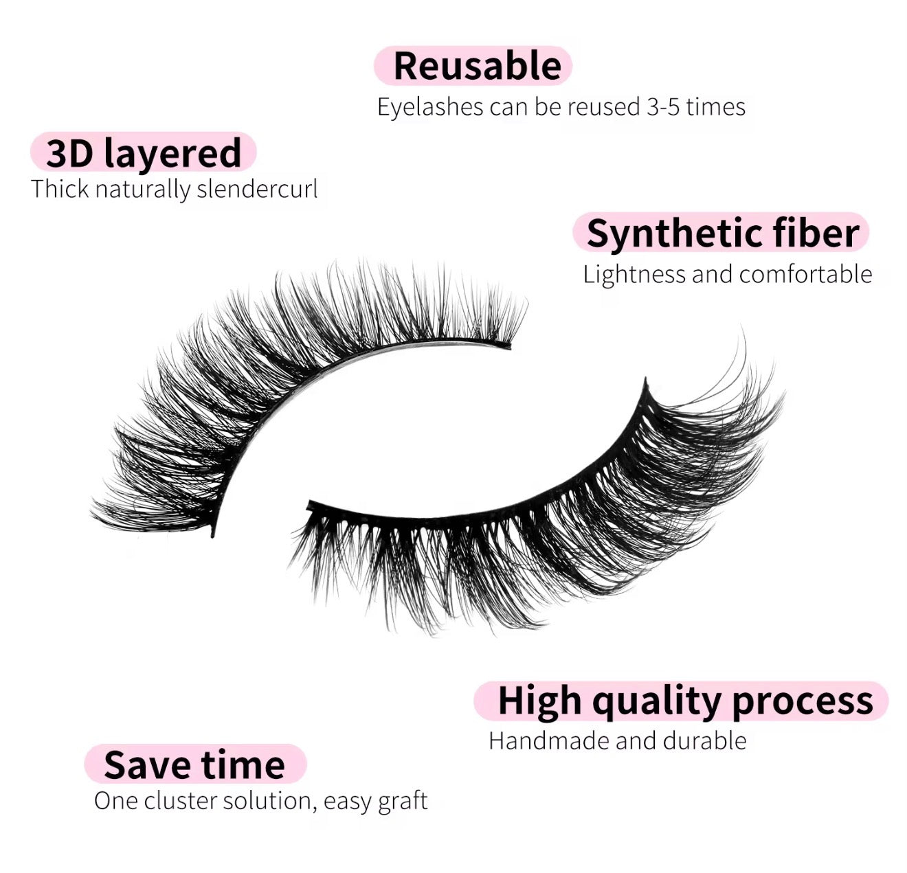 LuxeGlow Beauty Premium Eyelash Collection