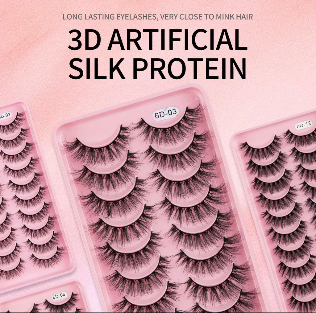 LuxeGlow Beauty Premium Eyelash Collection