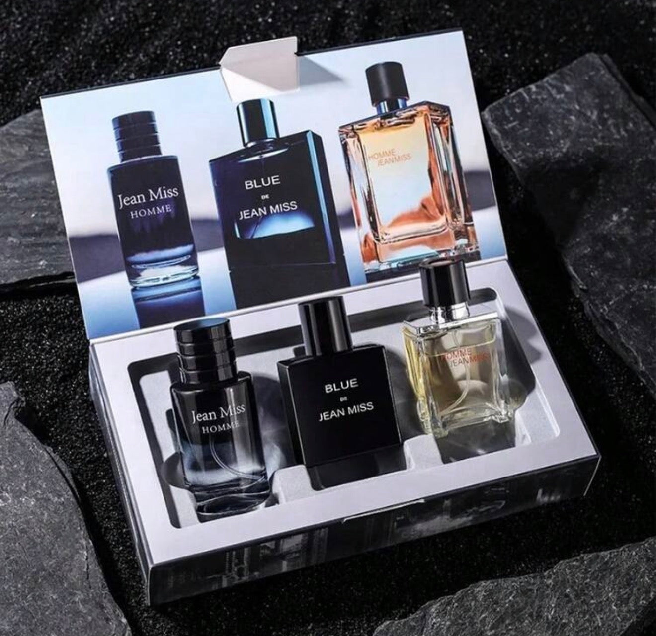 ✨ LuxeGlow Signature Men’s Fragrance Set