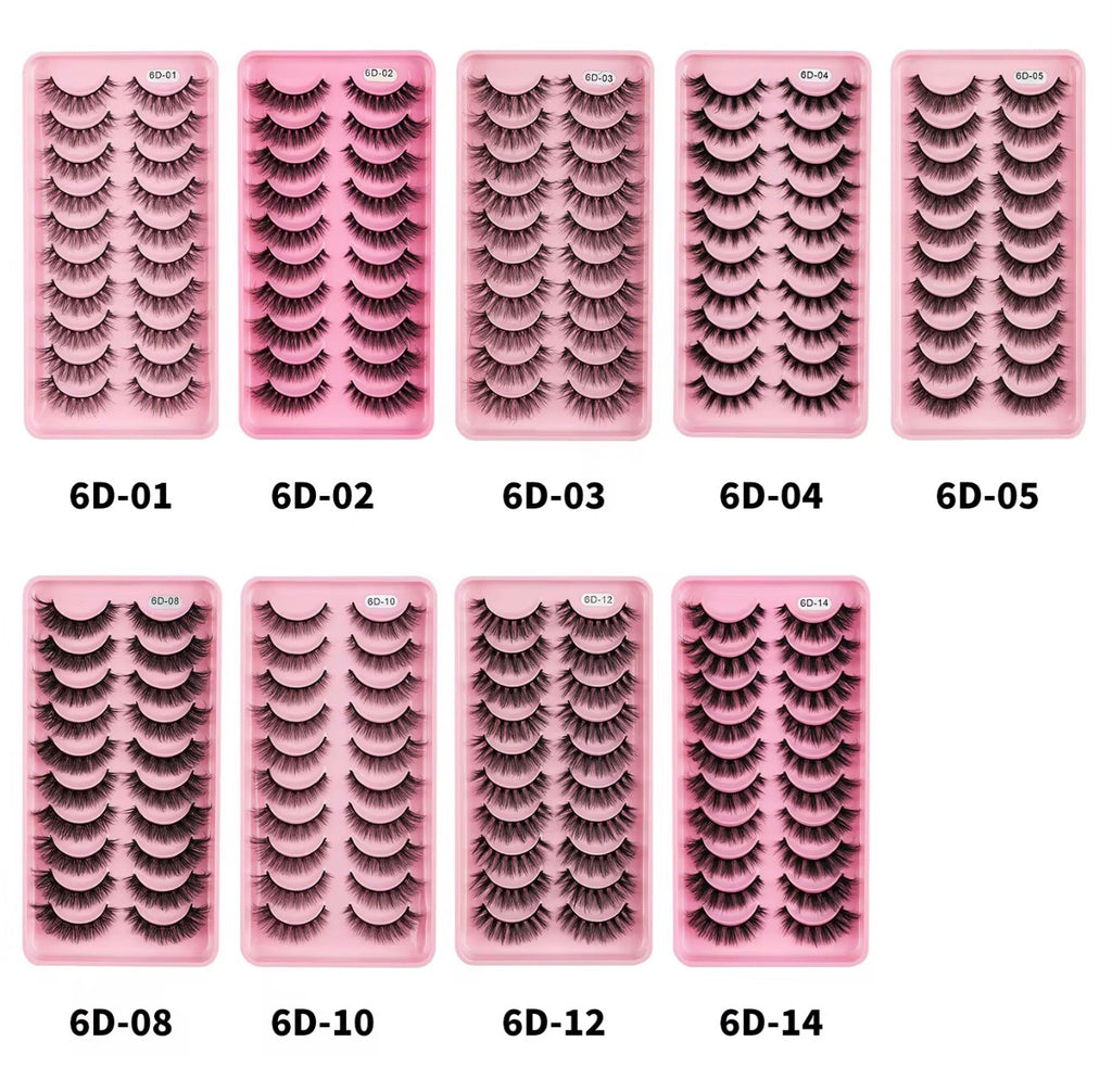 LuxeGlow Beauty Premium Eyelash Collection