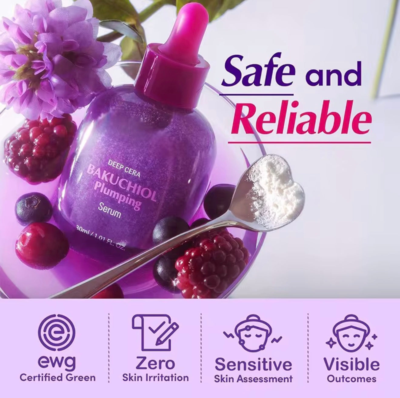 Bakuchiol Plumping Serum 💜